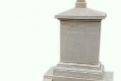 104 Pomnik z piaskowca w formie kapliczki, grobowiec rodzinny, Czechy
