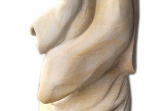 170 Rzezba pelnoplastyczna Madonny z dzieciatkiem z piaskowca Szczytna, rzeźbiarz Janusz Moroń, Niemcy